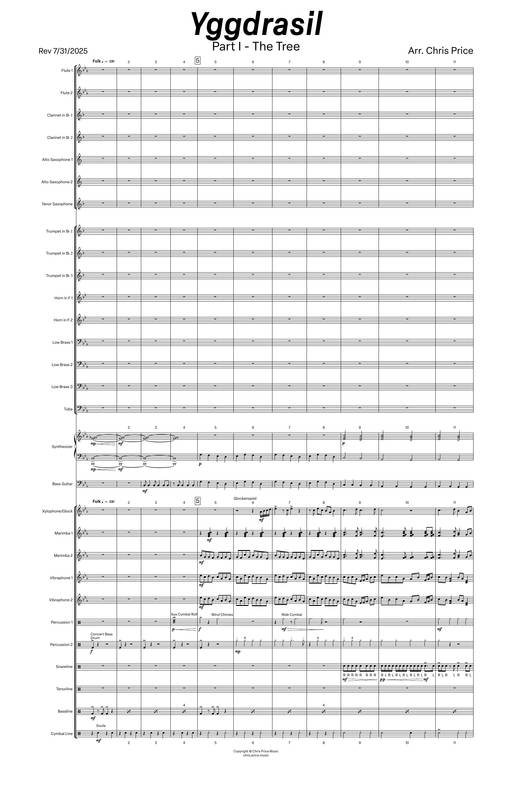 Thumbnail for Yggdrasil composed by Robin Pecknold and arranged by Chris Price